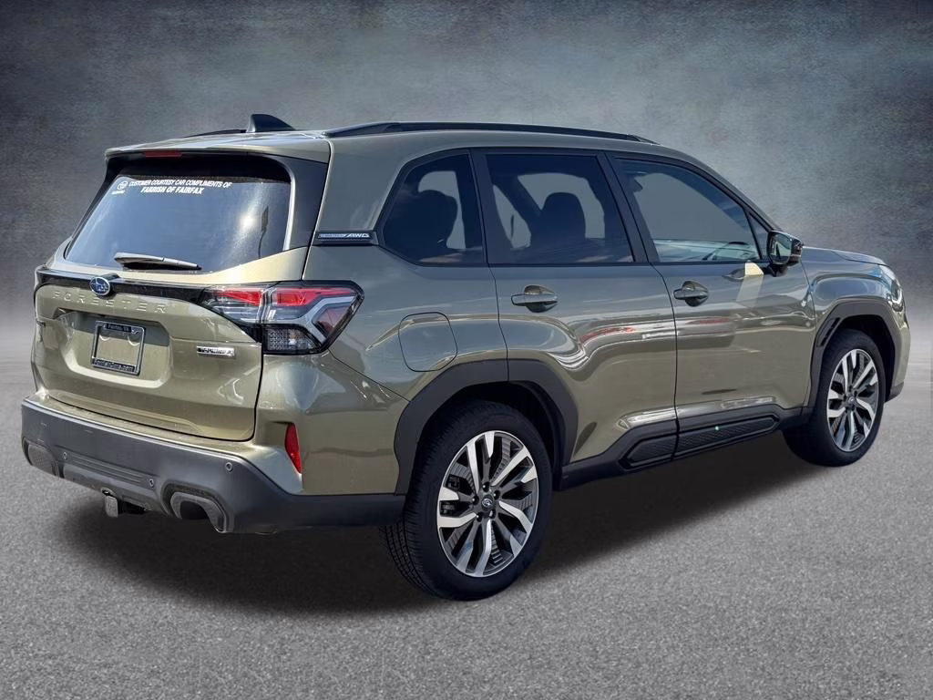 2026 Green Metallic Subaru Forester Touring AWD SUV