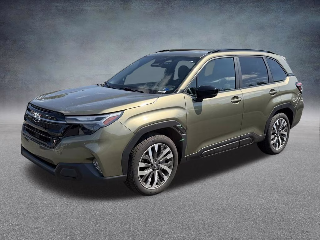 2026 Green Metallic Subaru Forester Touring AWD SUV