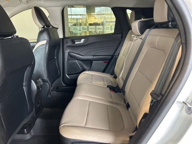 2021 White Metallic Ford Escape Titanium AWD SUV