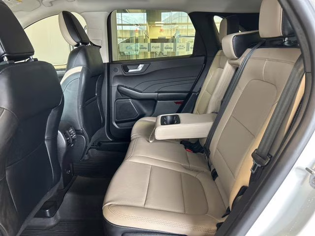 2021 White Metallic Ford Escape Titanium AWD SUV