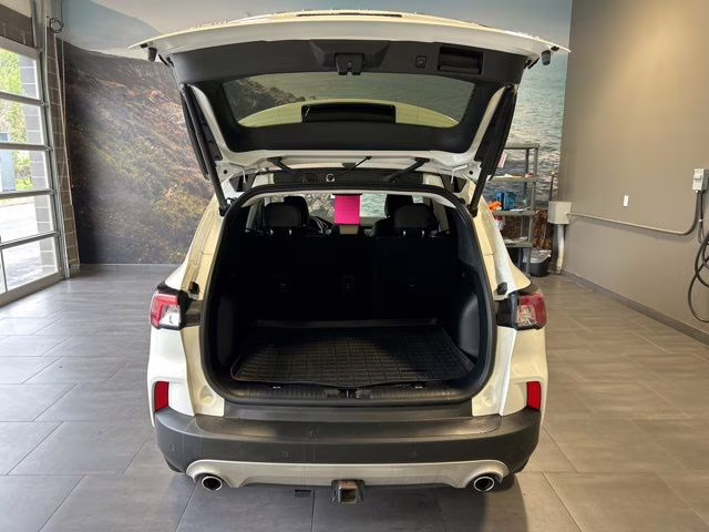 2021 White Metallic Ford Escape Titanium AWD SUV