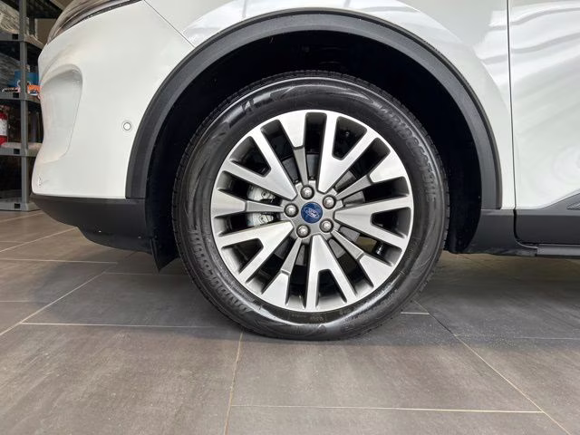 2021 White Metallic Ford Escape Titanium AWD SUV