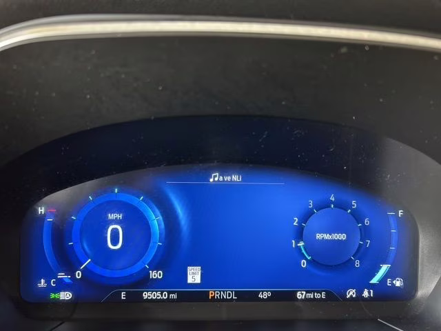 2021 White Metallic Ford Escape Titanium AWD SUV