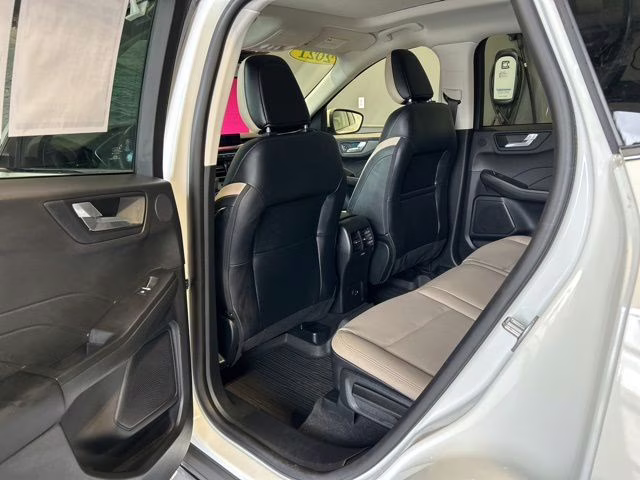 2021 White Metallic Ford Escape Titanium AWD SUV