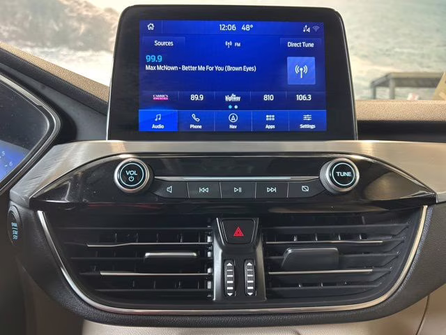 2021 White Metallic Ford Escape Titanium AWD SUV