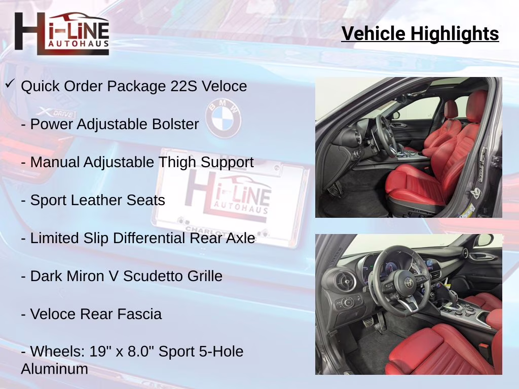 2024 Vesuvio Gray Metallic Alfa Romeo Giulia Veloce AWD Sedan