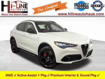 2024 Milano White Alfa Romeo Stelvio Veloce AWD SUV