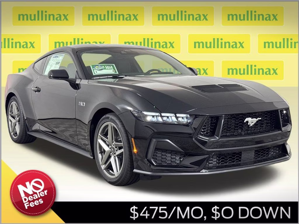 2026 Shadow Black Ford Mustang GT RWD Coupe