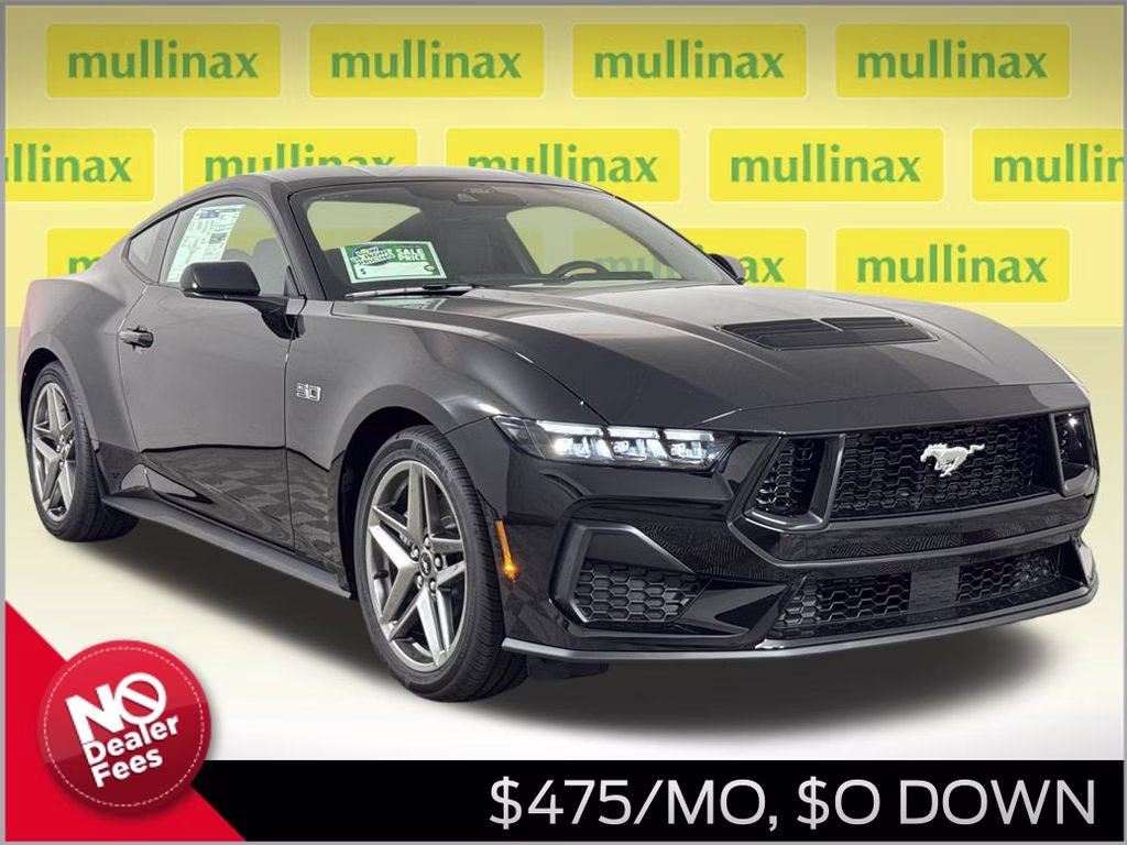 2026 Shadow Black Ford Mustang GT RWD Coupe