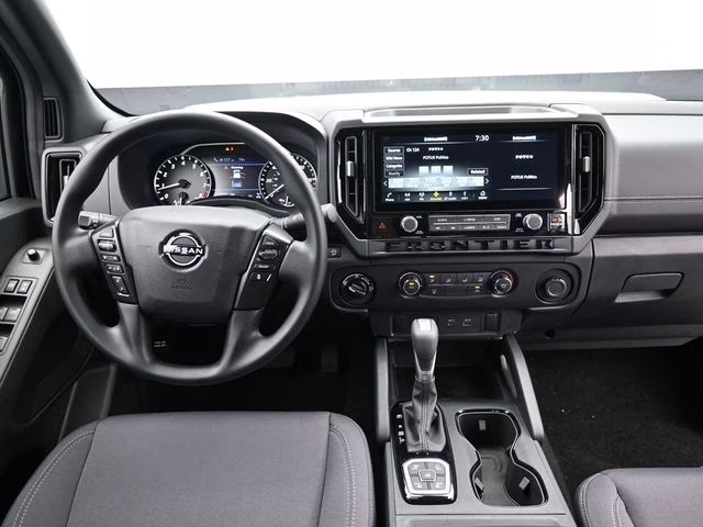 2026 Glacier White Nissan Frontier SV 4X4 Truck