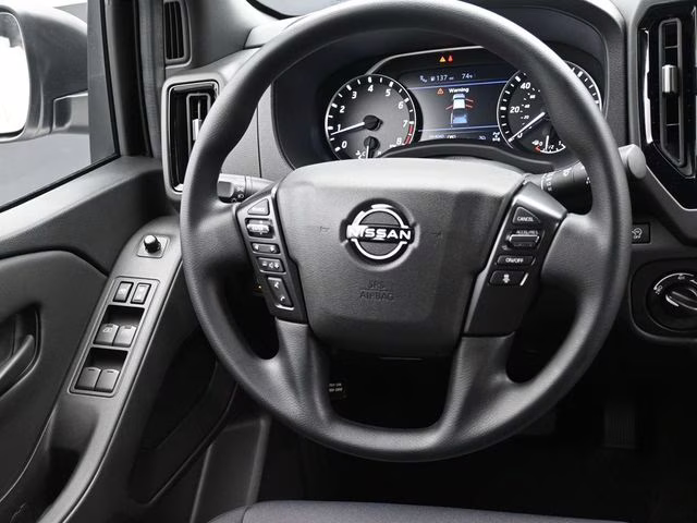 2026 Glacier White Nissan Frontier SV 4X4 Truck