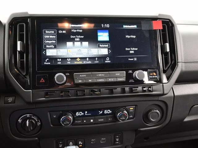 2026 Super Black Nissan Frontier SV 4X4 Truck