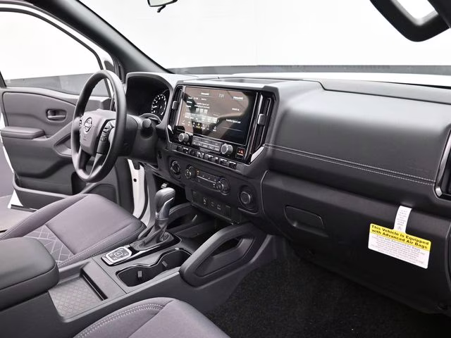 2026 Glacier White Nissan Frontier SV 4X4 Truck