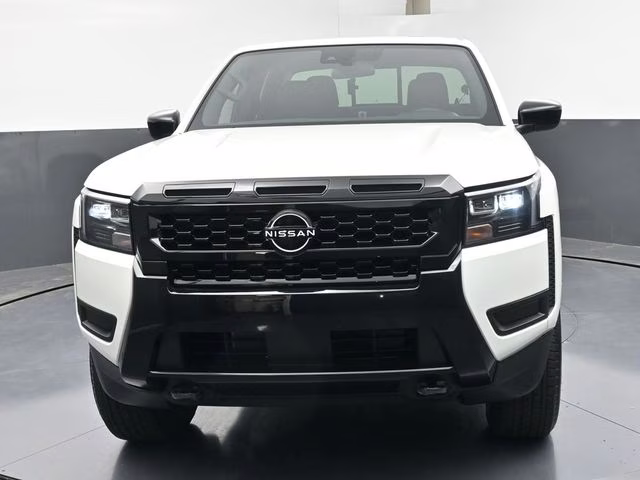 2026 Glacier White Nissan Frontier SV 4X4 Truck