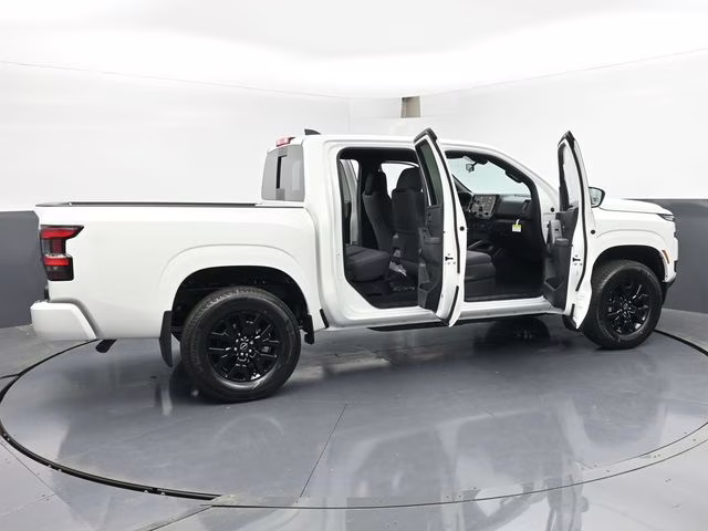 2026 Glacier White Nissan Frontier SV 4X4 Truck