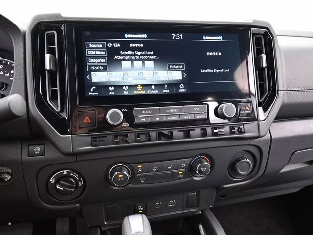 2026 Glacier White Nissan Frontier SV 4X4 Truck