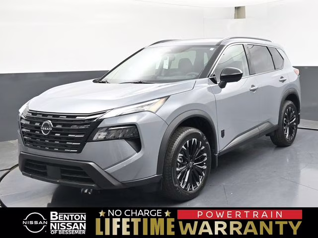 2026 Boulder Gray Pearl Nissan Rogue Dark Armor FWD SUV