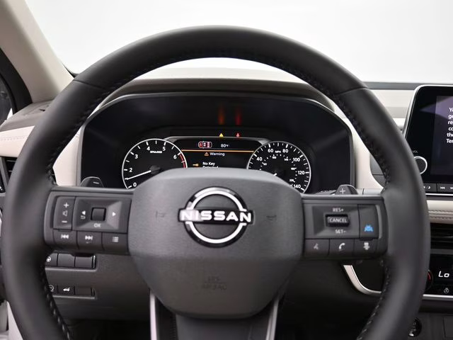 2026 Everest White Pearl Tricoat Nissan Rogue Dark Armor FWD SUV