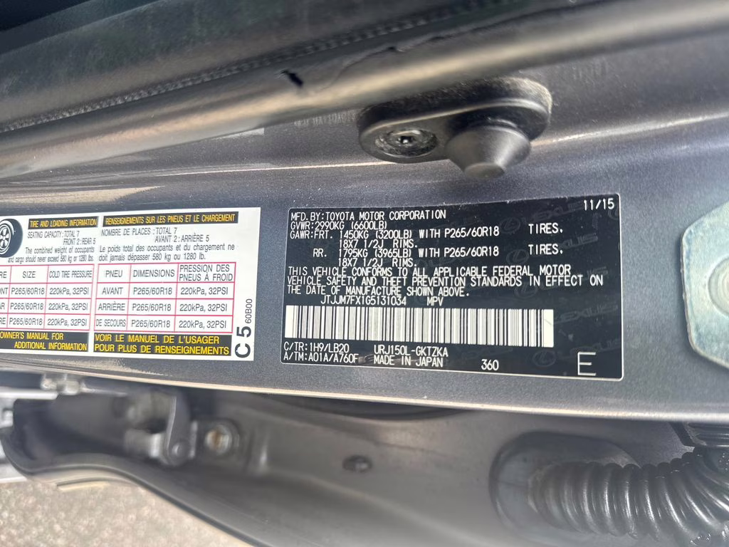 2016 Gray Pearl Lexus GX 460 Luxury 4X4 SUV