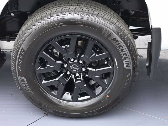 2026 Glacier White Nissan Frontier SV 4X4 Truck