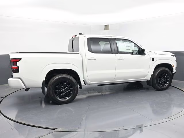 2026 Glacier White Nissan Frontier SV 4X4 Truck