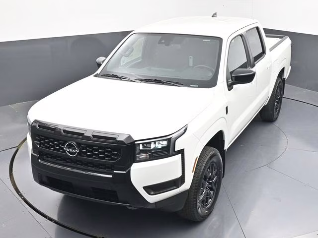 2026 Glacier White Nissan Frontier SV 4X4 Truck