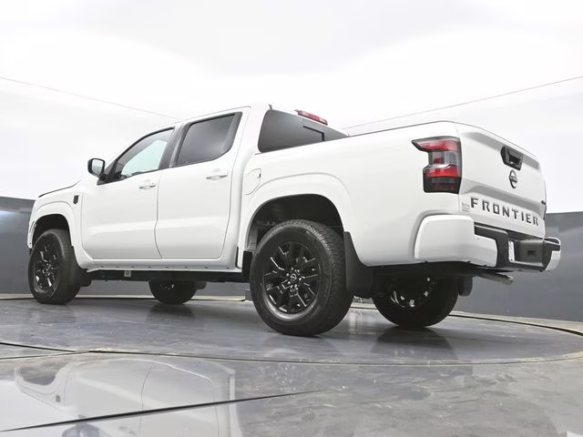 2026 Glacier White Nissan Frontier SV 4X4 Truck