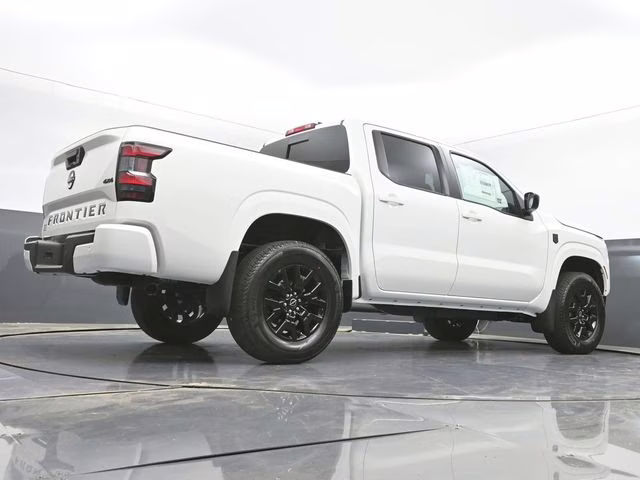 2026 Glacier White Nissan Frontier SV 4X4 Truck