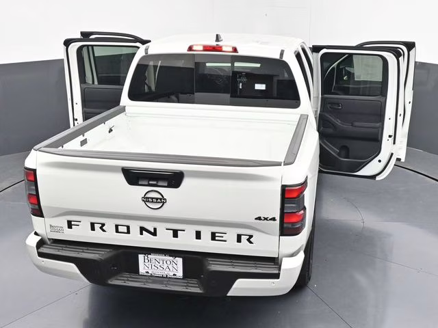 2026 Glacier White Nissan Frontier SV 4X4 Truck