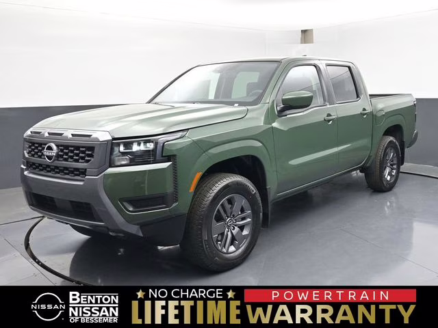 2026 Tactical Green Metallic Nissan Frontier SV 4X4 Truck