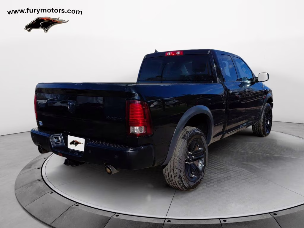 2022 Diamond Black Crystal Pearlcoat Ram 1500 Classic Warlock 4X4 Truck