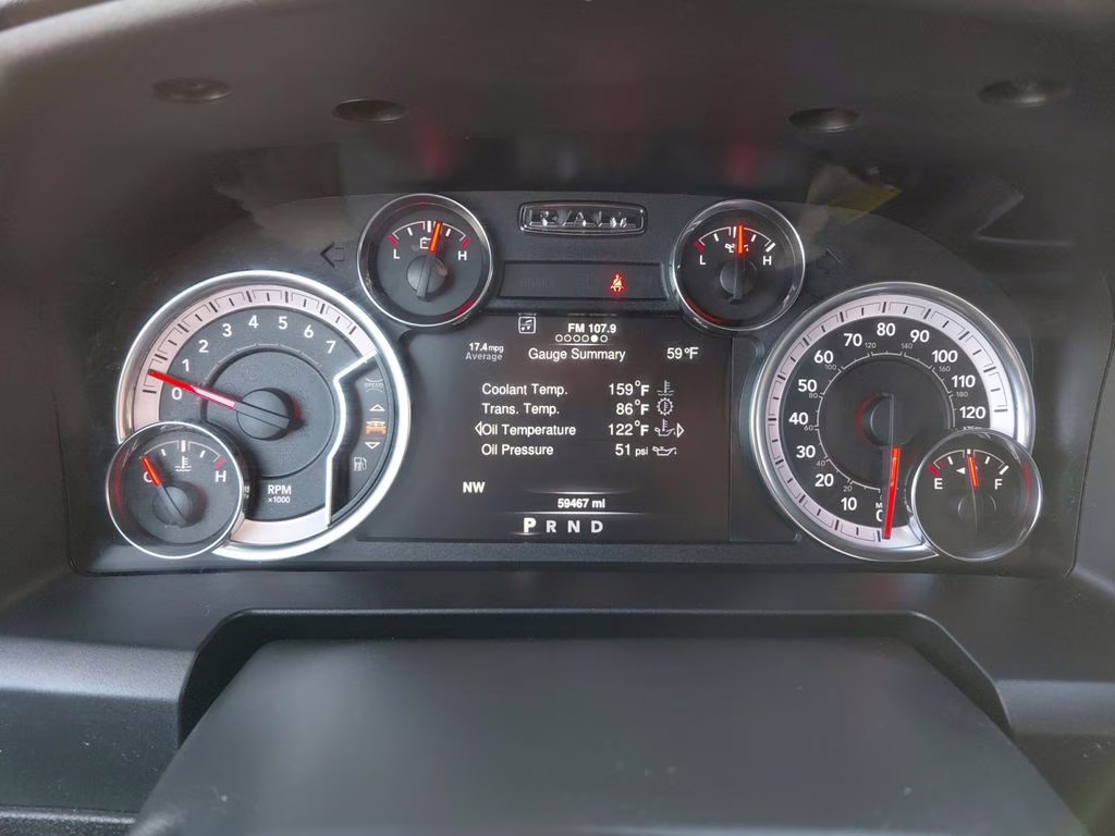 2022 Diamond Black Crystal Pearlcoat Ram 1500 Classic Warlock 4X4 Truck