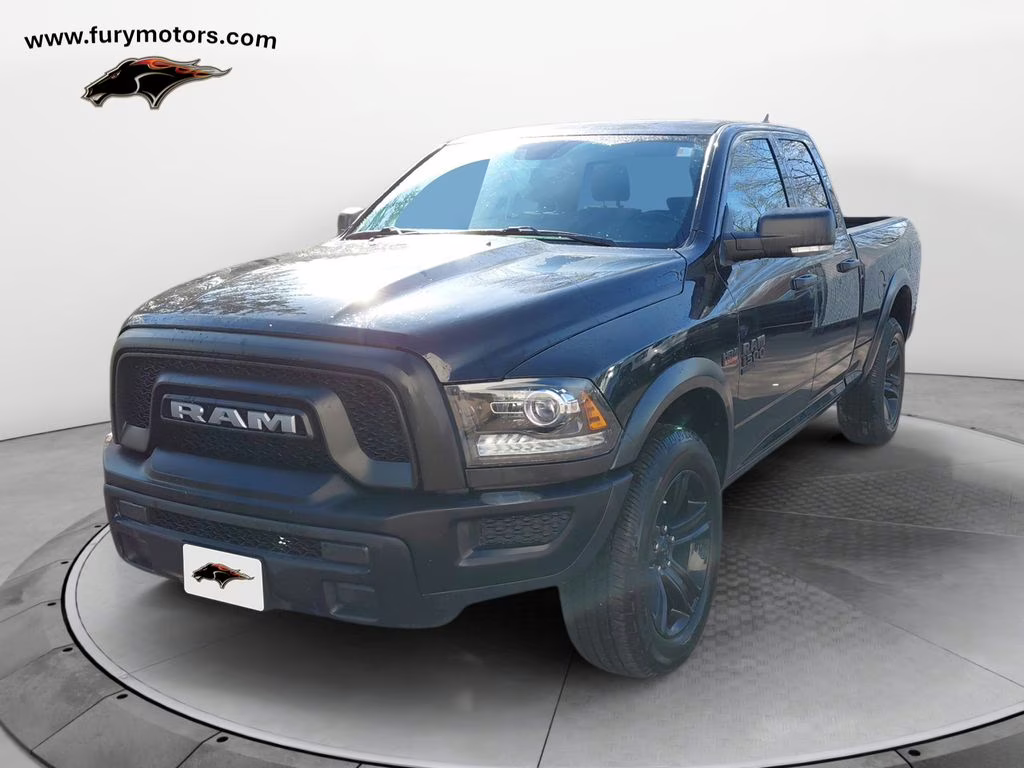 2022 Diamond Black Crystal Pearlcoat Ram 1500 Classic Warlock 4X4 Truck