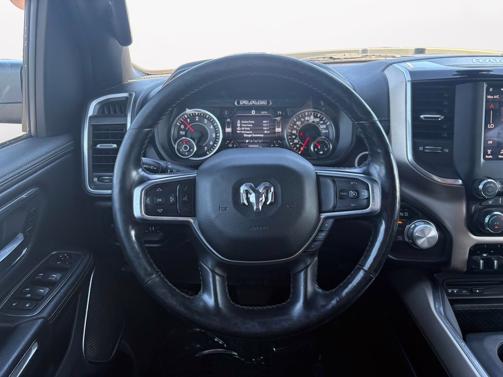 2019 Granite Crystal Metallic Clearcoat Ram 1500 Laramie 4X4 Truck