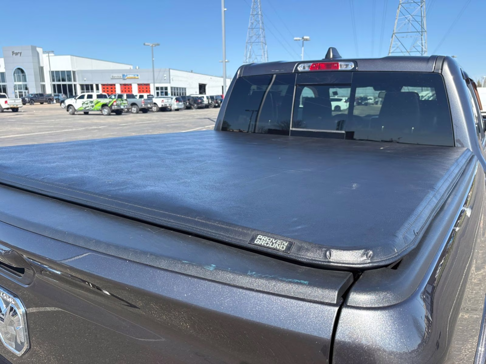2019 Granite Crystal Metallic Clearcoat Ram 1500 Laramie 4X4 Truck