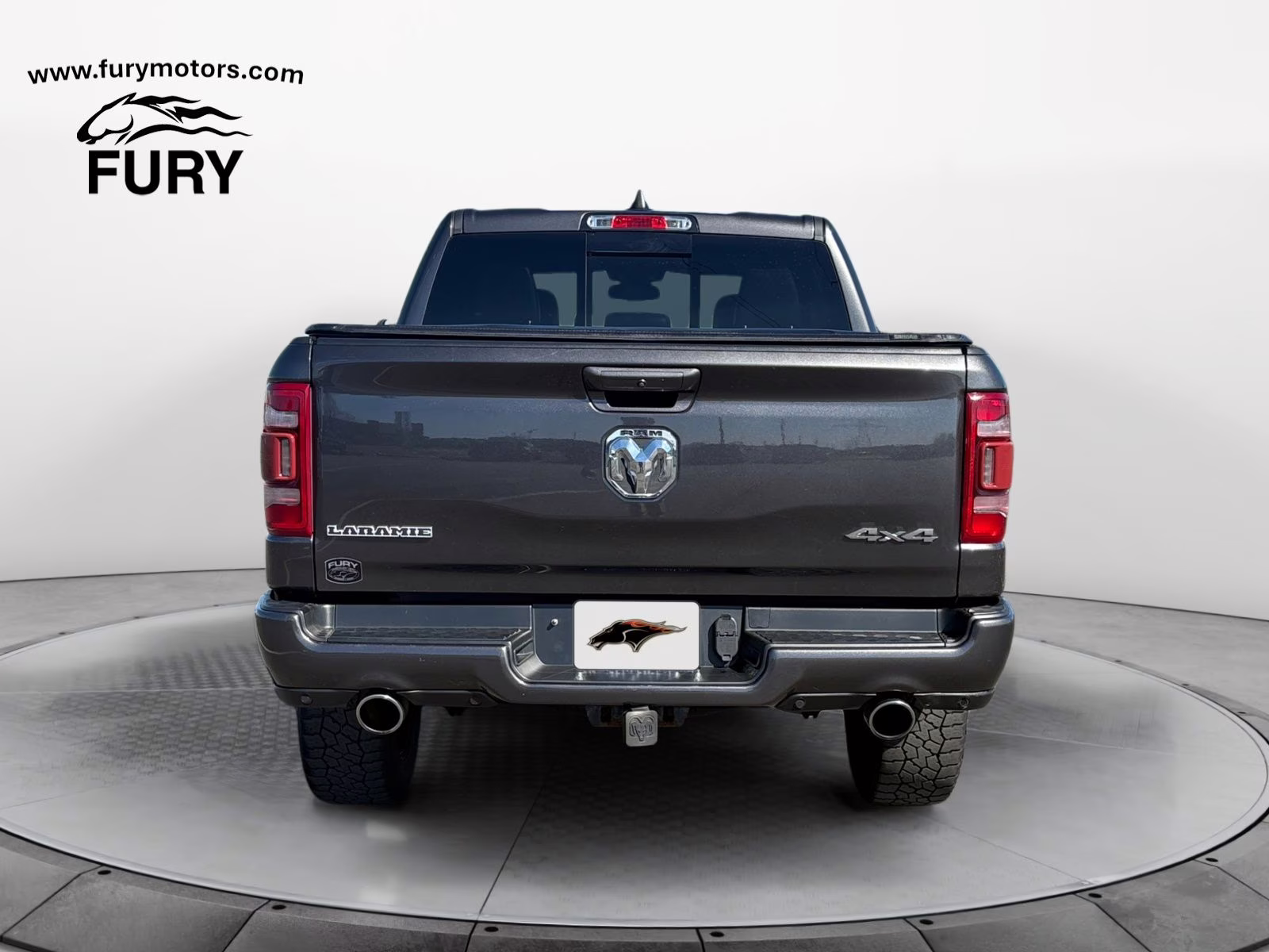 2019 Granite Crystal Metallic Clearcoat Ram 1500 Laramie 4X4 Truck