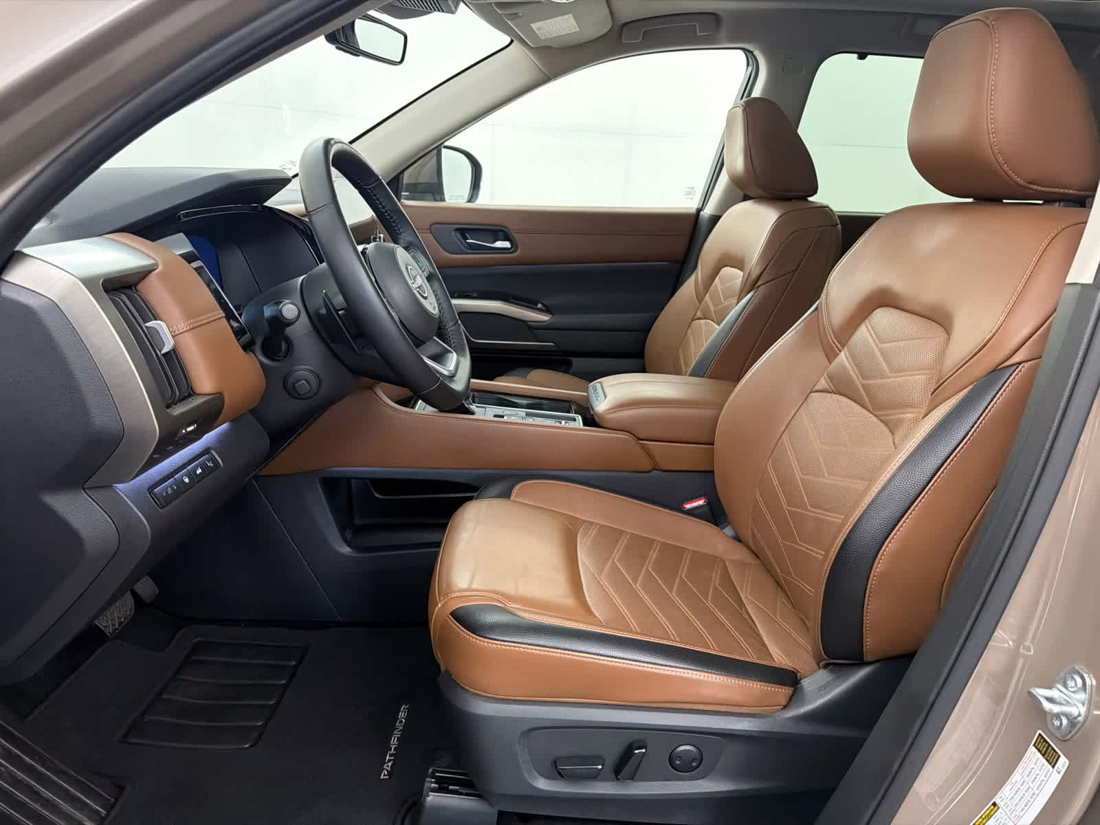 2024 Baja Storm Nissan Pathfinder Platinum FWD SUV