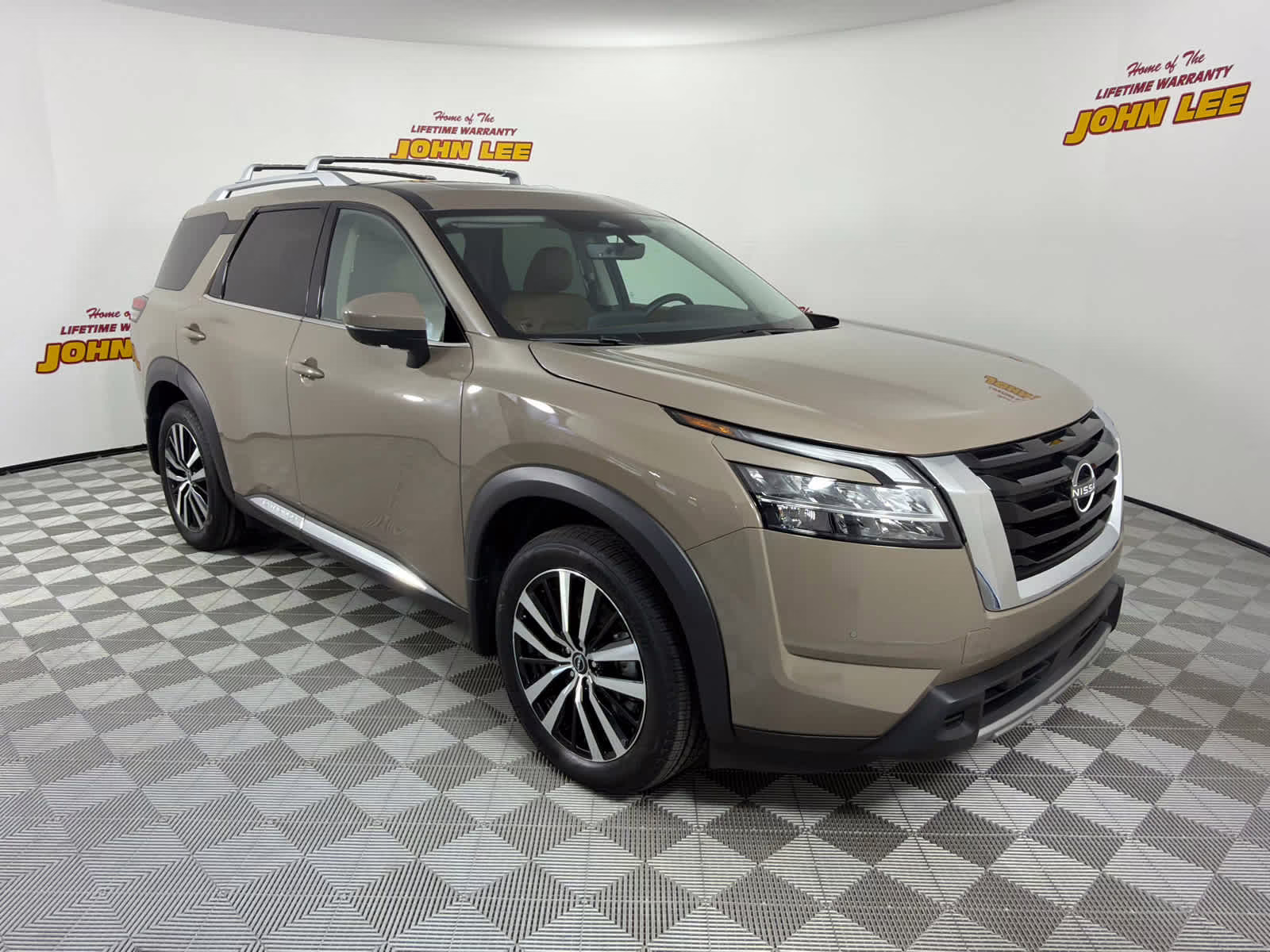 2024 Baja Storm Nissan Pathfinder Platinum FWD SUV