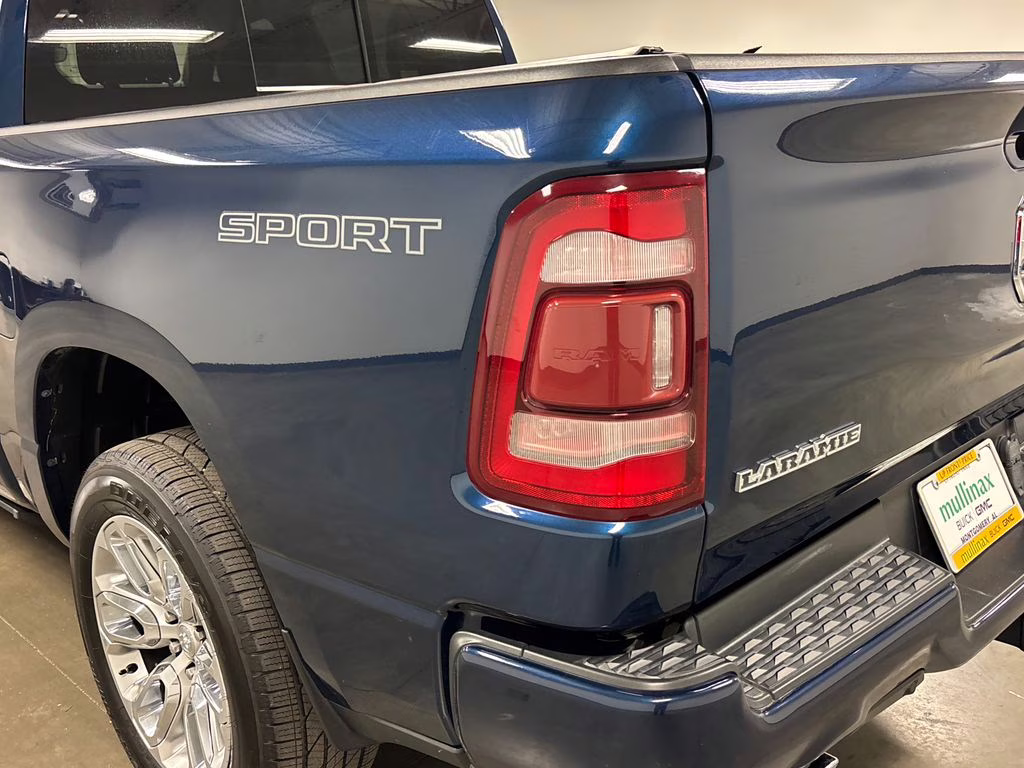2023 Patriot Blue Pearlcoat Ram 1500 Laramie 4X4 Truck
