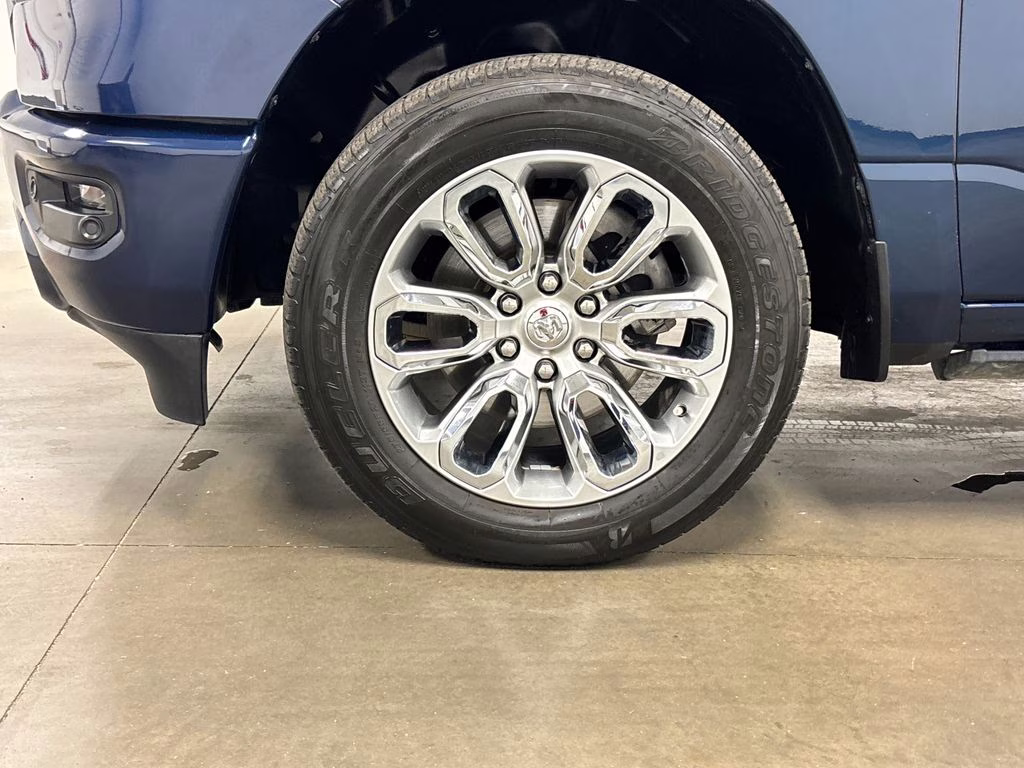 2023 Patriot Blue Pearlcoat Ram 1500 Laramie 4X4 Truck