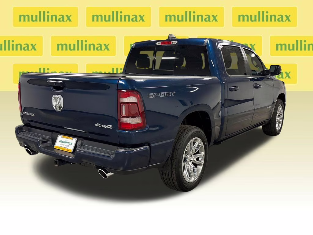2023 Patriot Blue Pearlcoat Ram 1500 Laramie 4X4 Truck