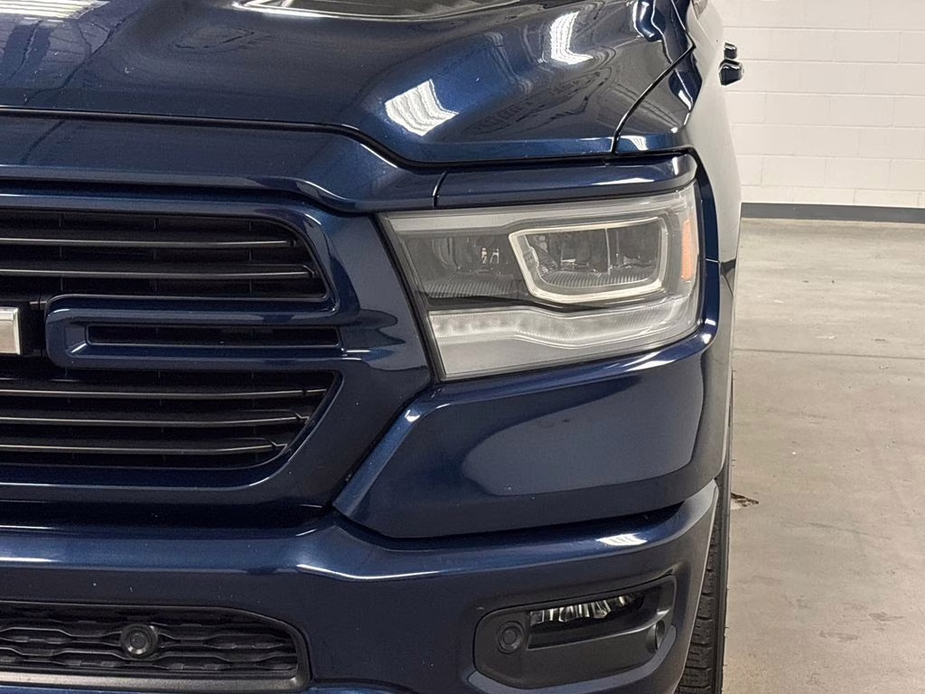 2023 Patriot Blue Pearlcoat Ram 1500 Laramie 4X4 Truck