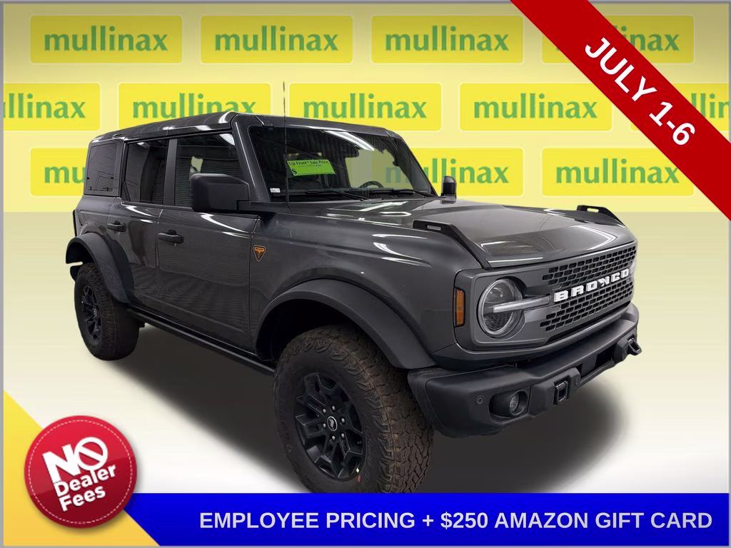 2026 CARBONIZED GRAY Ford Bronco Badlands 4X4 SUV