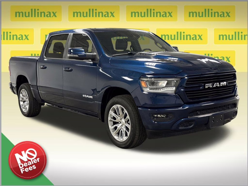 2023 Patriot Blue Pearlcoat Ram 1500 Laramie 4X4 Truck