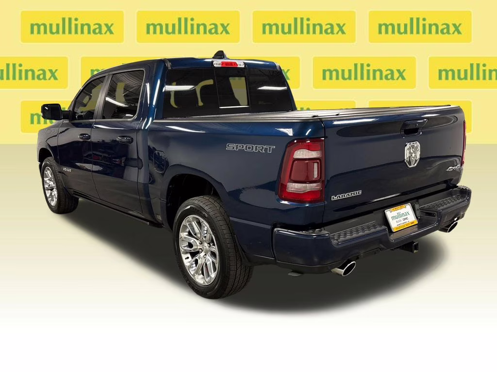 2023 Patriot Blue Pearlcoat Ram 1500 Laramie 4X4 Truck