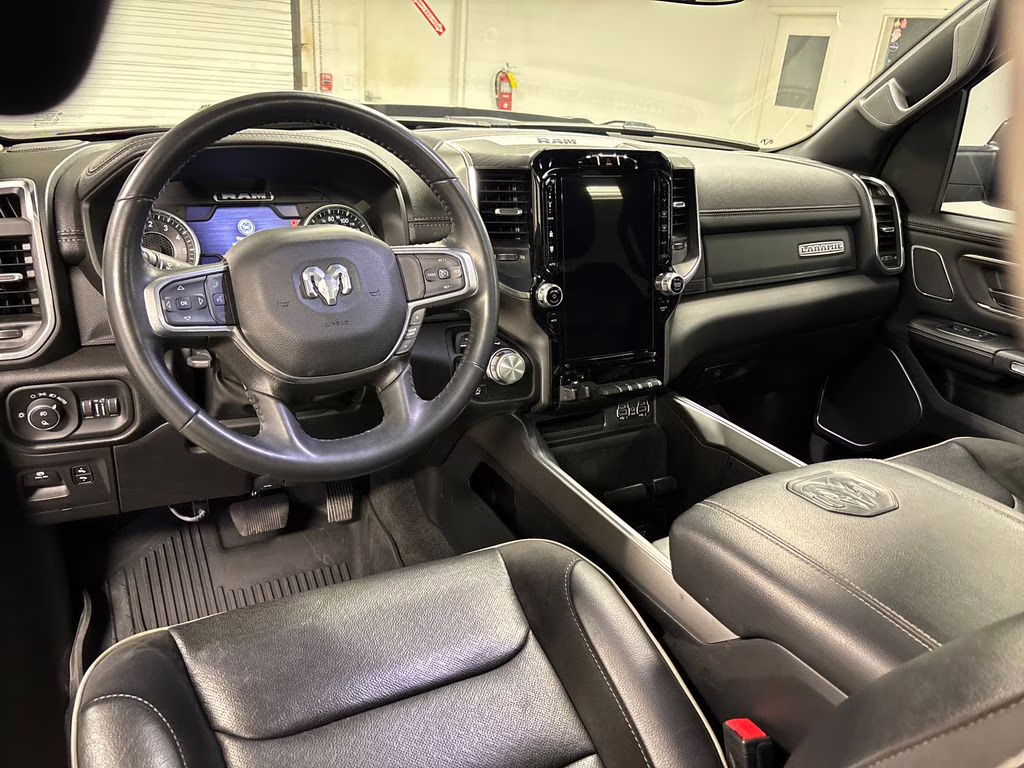 2023 Patriot Blue Pearlcoat Ram 1500 Laramie 4X4 Truck