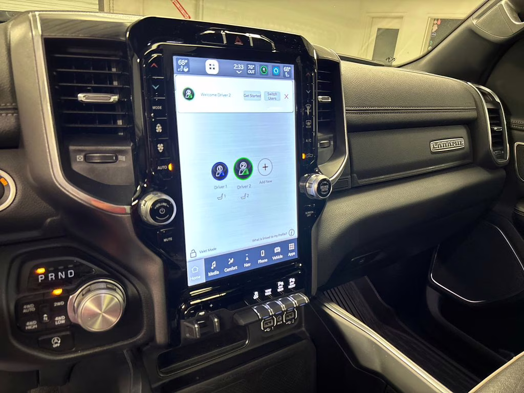 2023 Patriot Blue Pearlcoat Ram 1500 Laramie 4X4 Truck