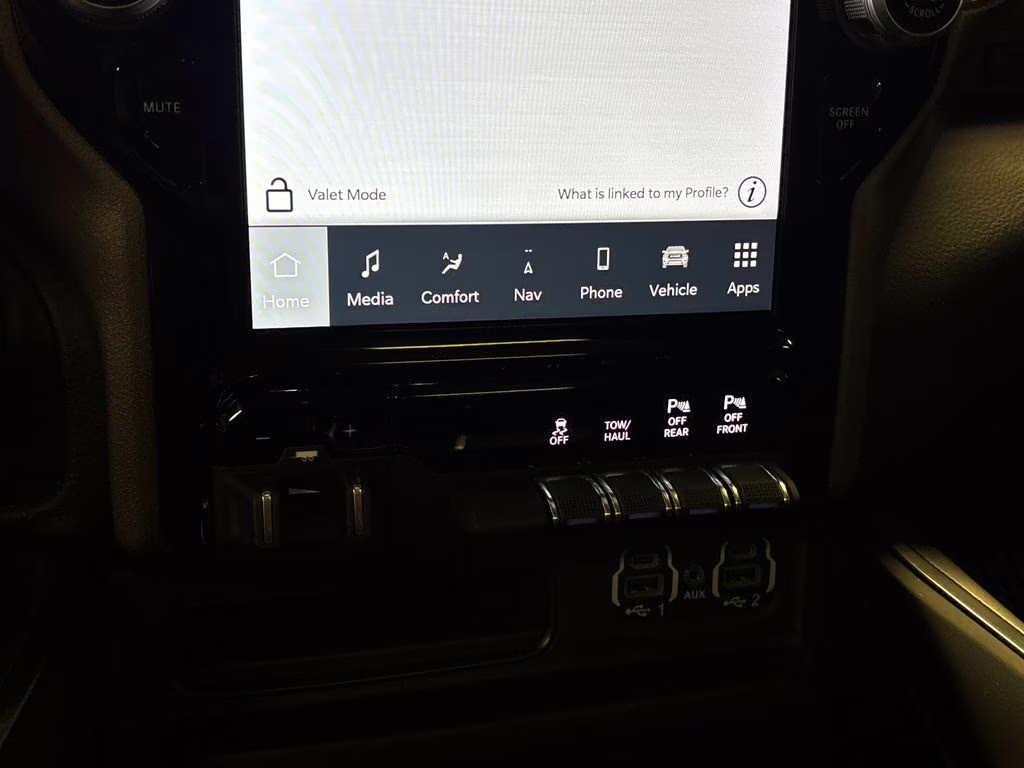 2023 Patriot Blue Pearlcoat Ram 1500 Laramie 4X4 Truck