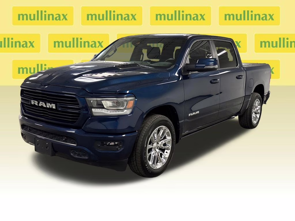 2023 Patriot Blue Pearlcoat Ram 1500 Laramie 4X4 Truck