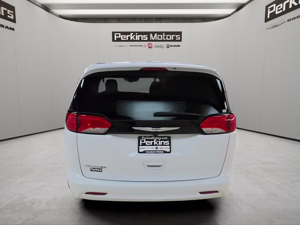 2023 Bright White Clearcoat Chrysler Voyager LX FWD Van